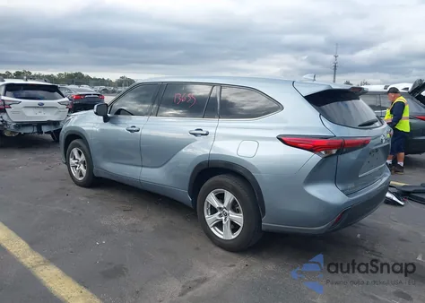 2021 Toyota Highlander Le from USA, damaged, VIN 5TDZZRAH5MS075544